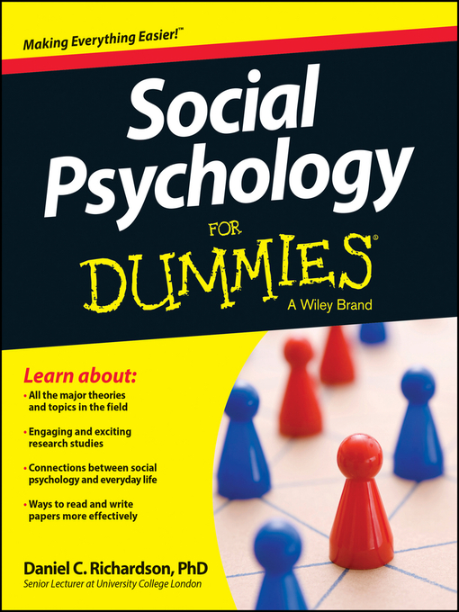 Title details for Social Psychology For Dummies by Daniel Richardson - Available